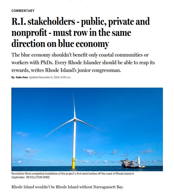 R.I Stakeholders Must Row in the Same Direction on Blue Economy