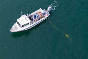 Navy testing towed item